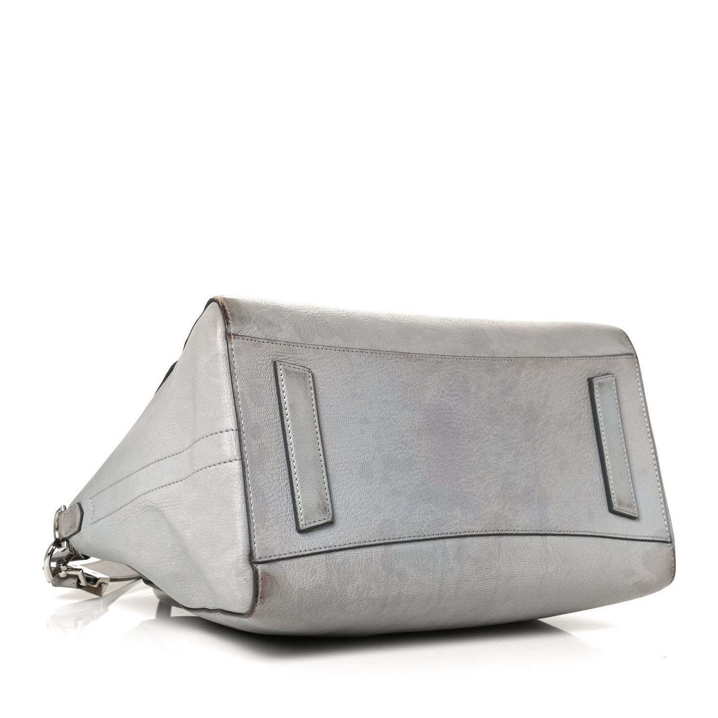 Sugar Goatskin Medium Antigona Pearl Grey