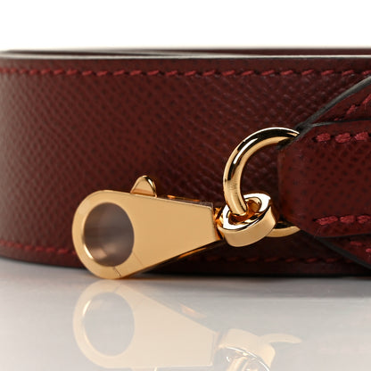 Hermes Epsom 35mm Harnachement Shoulder Strap Rouge H 4 of 7