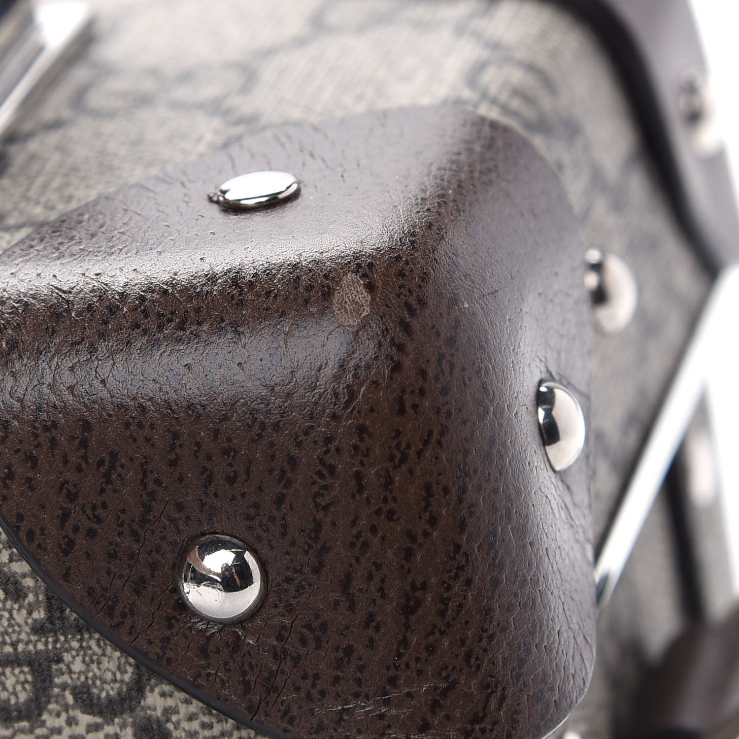 Gucci GG Supreme Monogram Globe-Trotter Beauty Case Brown 9 of 9