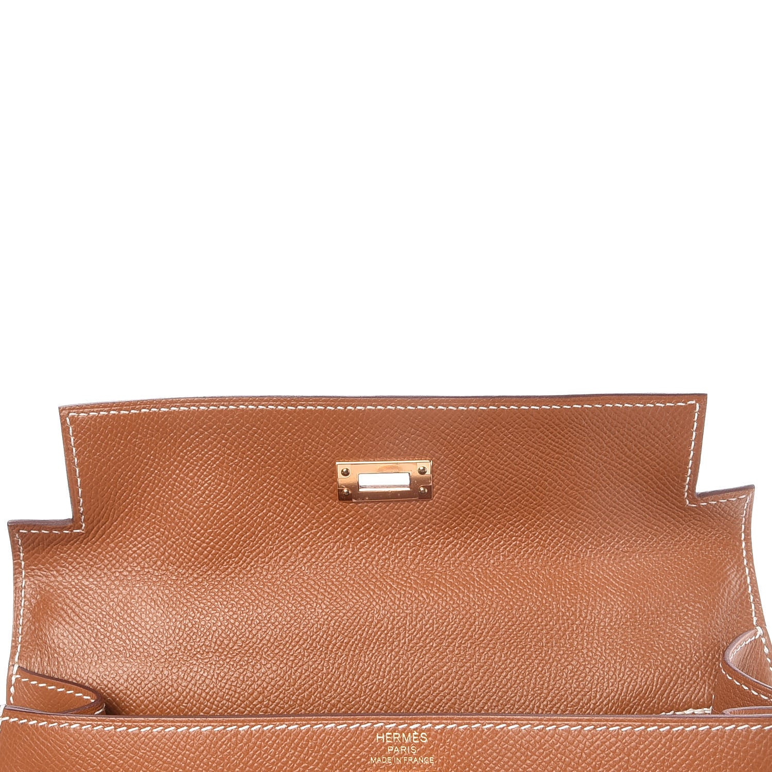 Hermes Epsom Kelly Sellier 25 Gold 8 of 46