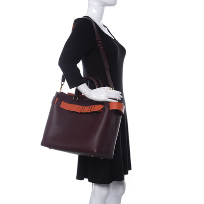 Burberry Soft Grain Calfskin Medium Belt Bag Deep Claret 2 of 15