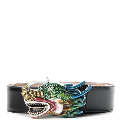 Gucci Calfskin Dragon Belt 80 32 Black 1 of 10