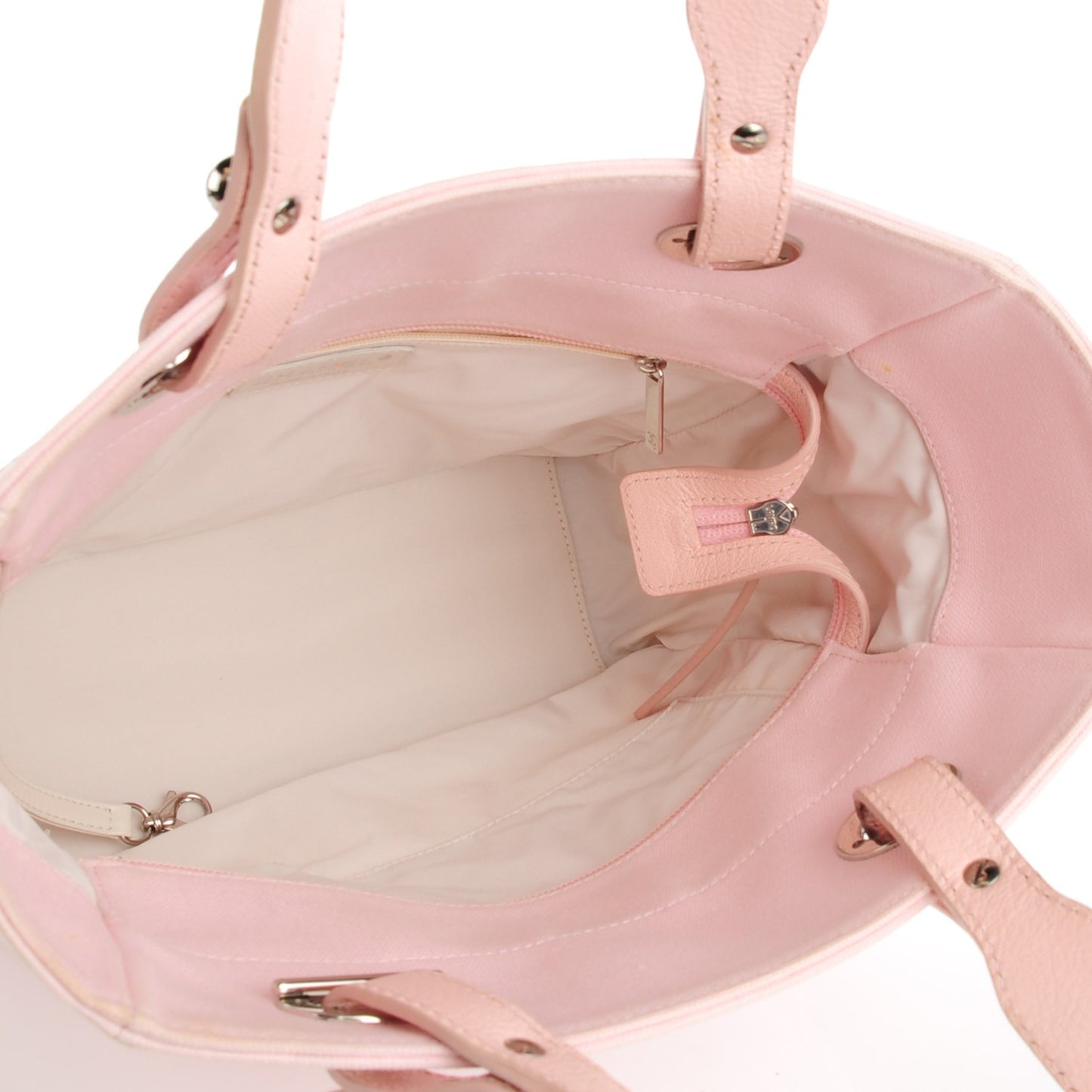 Canvas Paris Biarritz Small Tote Pink