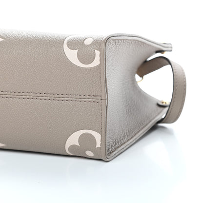 Louis Vuitton Empreinte Monogram Giant Onthego PM Tourterelle Creme 10 of 10