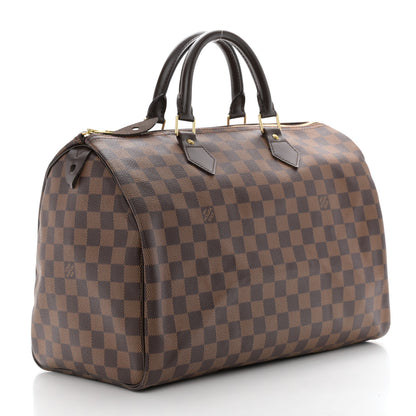 Louis Vuitton Damier Ebene Speedy 35 3 of 10