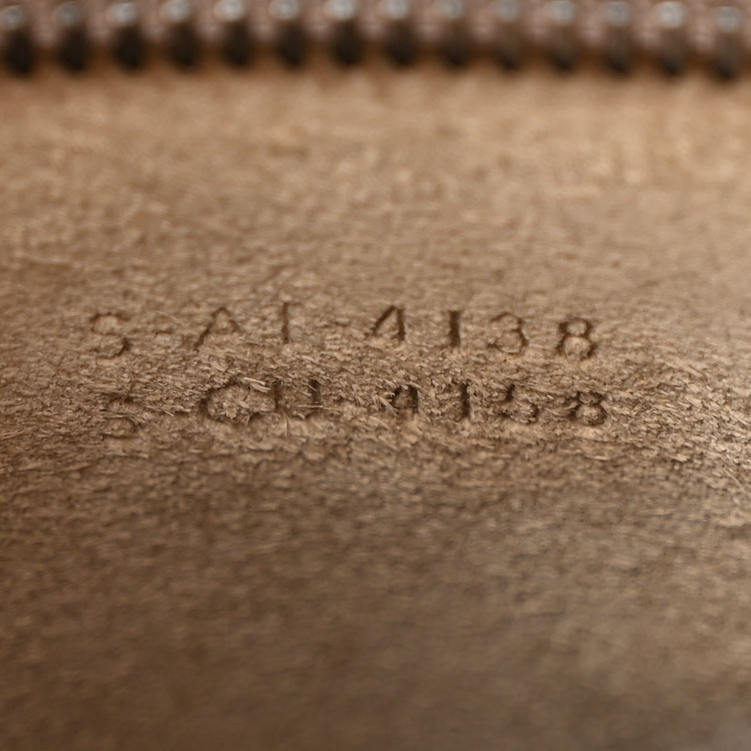 Celine Drummed Calfskin Micro Luggage Dune 9 of 15