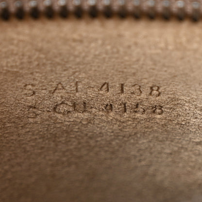 Celine Drummed Calfskin Micro Luggage Dune 9 of 15