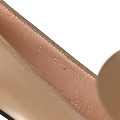 Gucci Calfskin Horsebit Loafer Pumps 39.5 Bright Camel 8 of 9