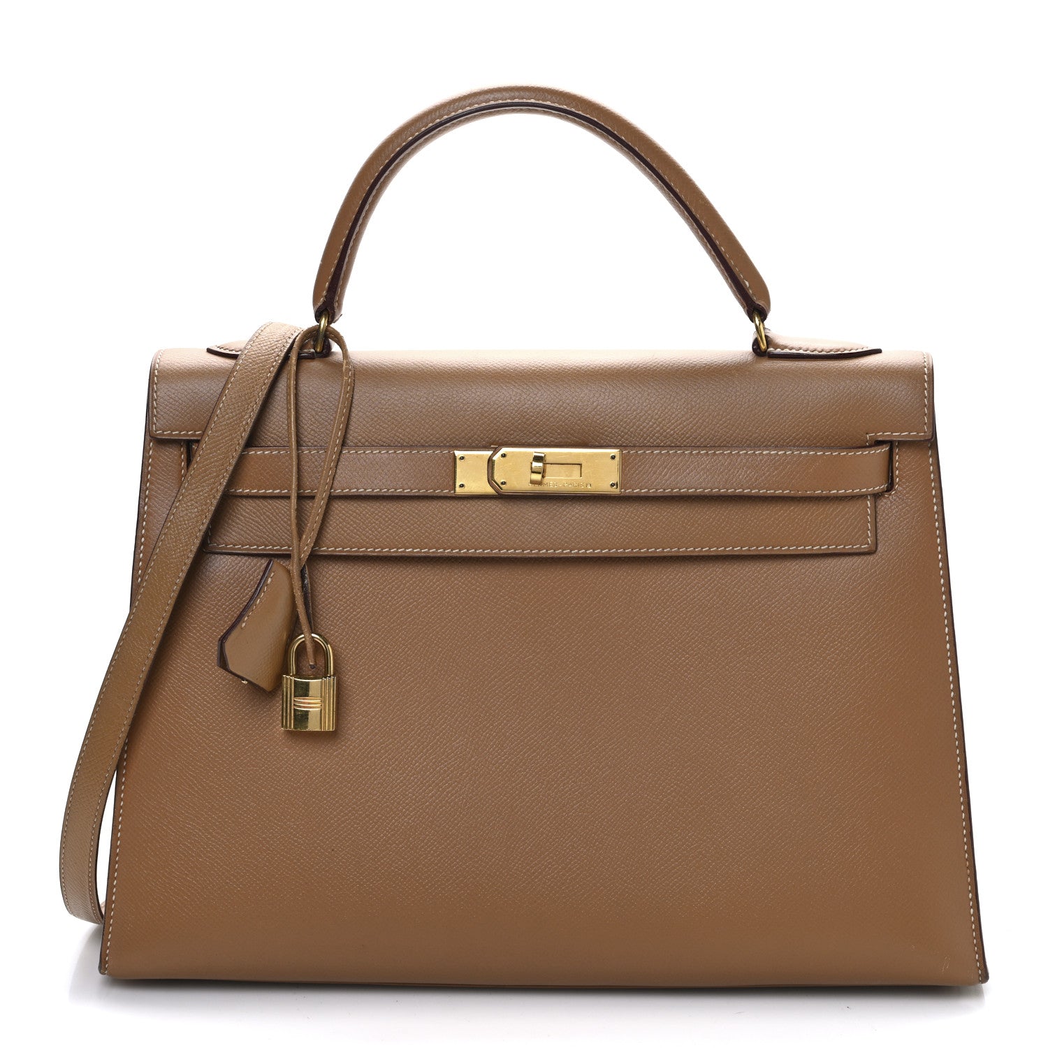 Hermes Courchevel Kelly Sellier 32 Naturelle 1 of 13
