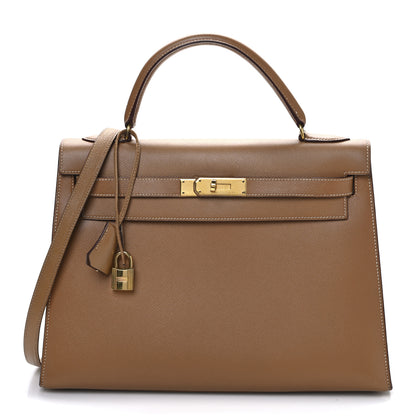 Hermes Courchevel Kelly Sellier 32 Naturelle 1 of 13