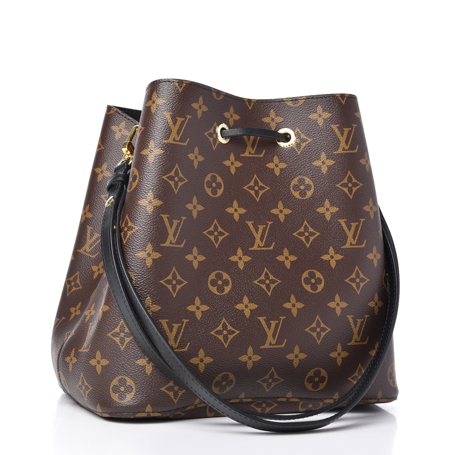 Louis Vuitton Monogram Neonoe MM Black 3 of 8