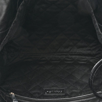 Chanel Shiny Calfskin Quilted Small Chanel 22 So Black 6 of 12
