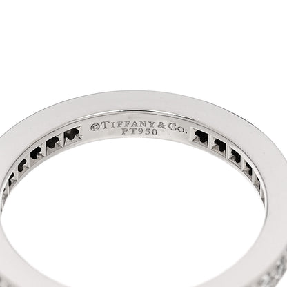 Tiffany Platinum Diamond 2mm Together Milgrain Band Ring 47 4.25 4 of 5