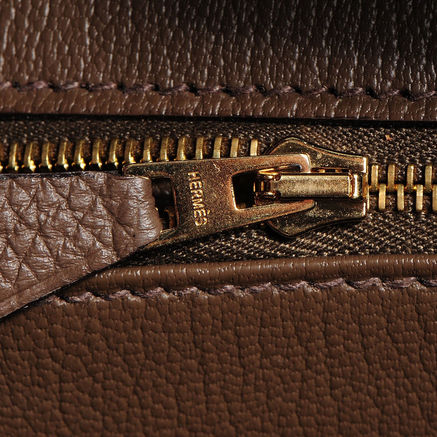 Togo Birkin 35 Taupe