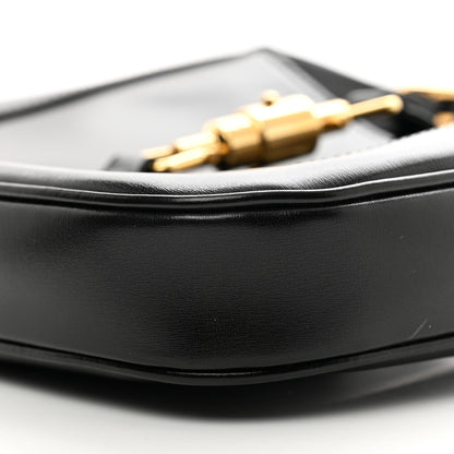 Gucci Boarded Dyana Lux Calfskin Small Jackie 1961 Hobo Black 9 of 11