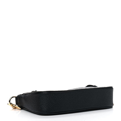 Louis Vuitton Empreinte Monogram Giant Mini Pochette Accessories Black 3 of 4