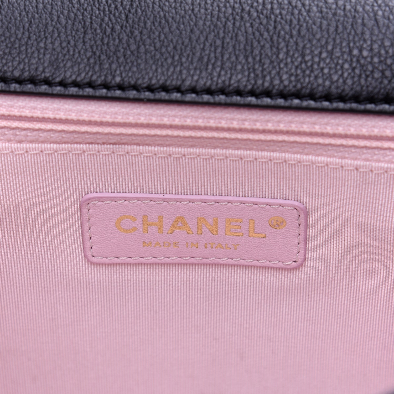 Chanel Caviar Quilted Large Studded Flap Black 8 of 13