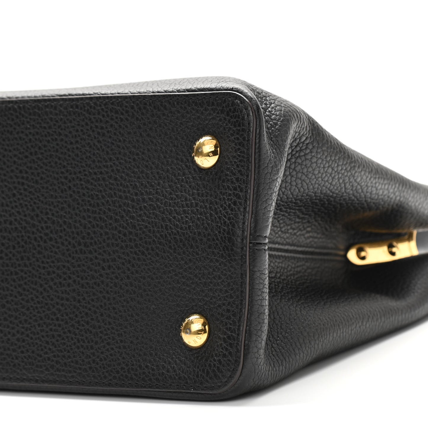 Taurillon Capucines MM Cobalt Fuchsia