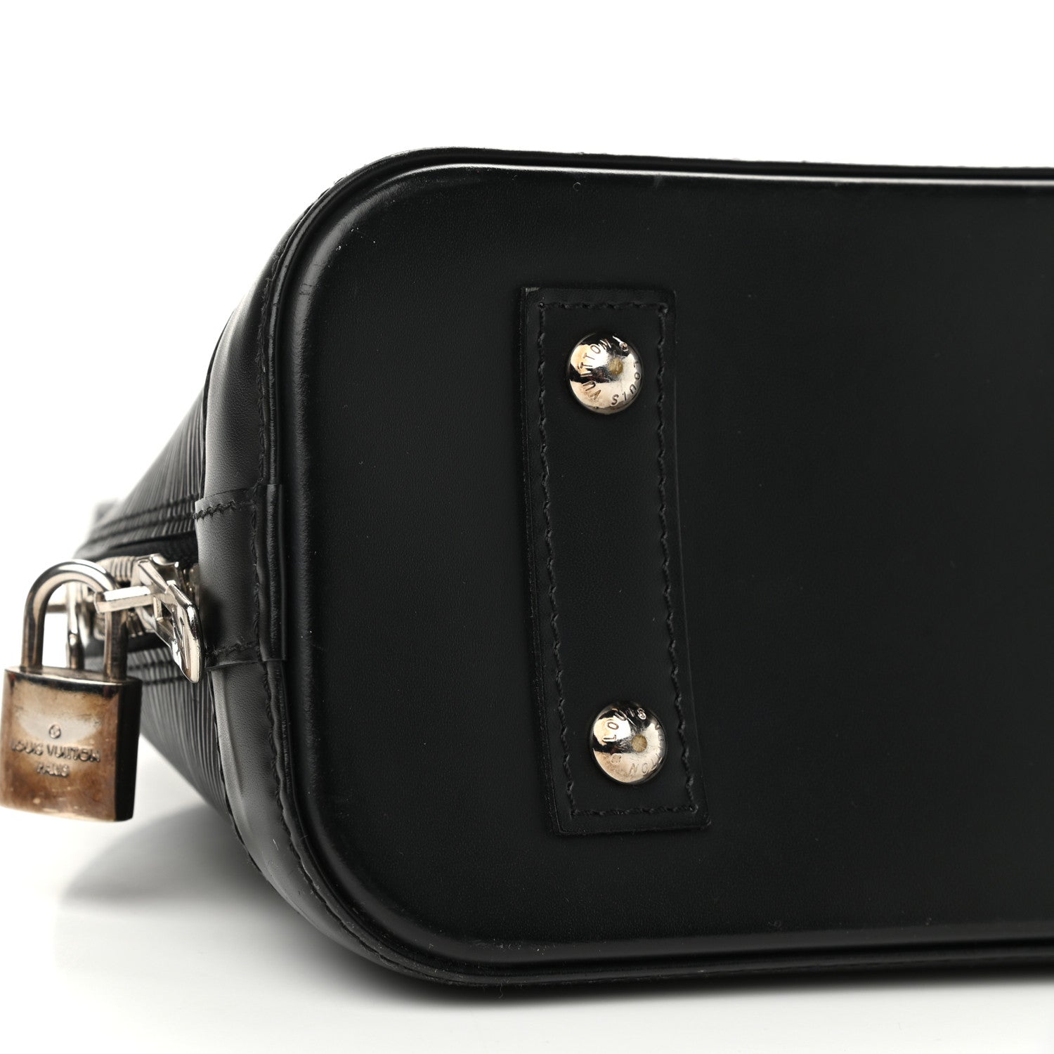 Louis Vuitton Epi Alma BB Black 9 of 10
