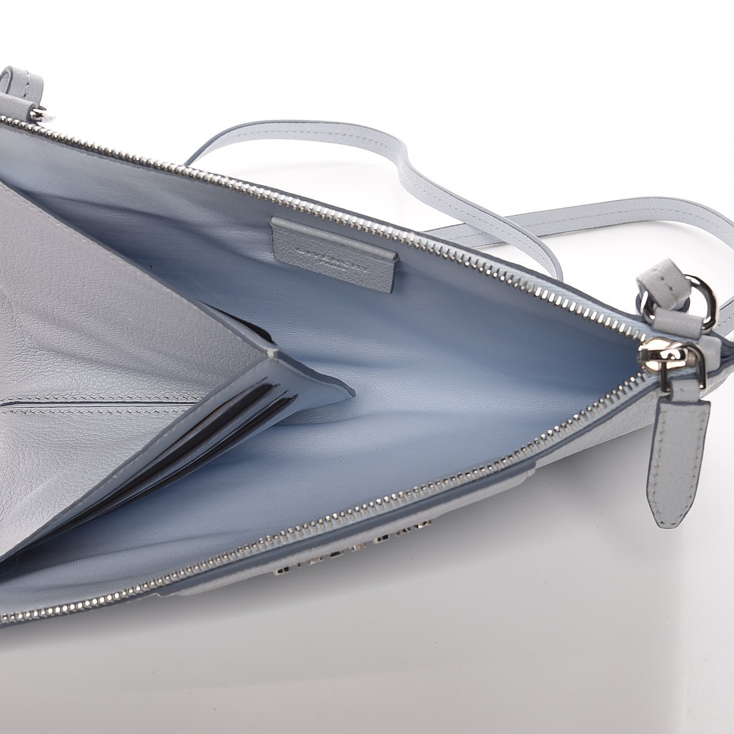 Givenchy Grained Goatskin Antigona Crossbody Baby Blue 7 of 12