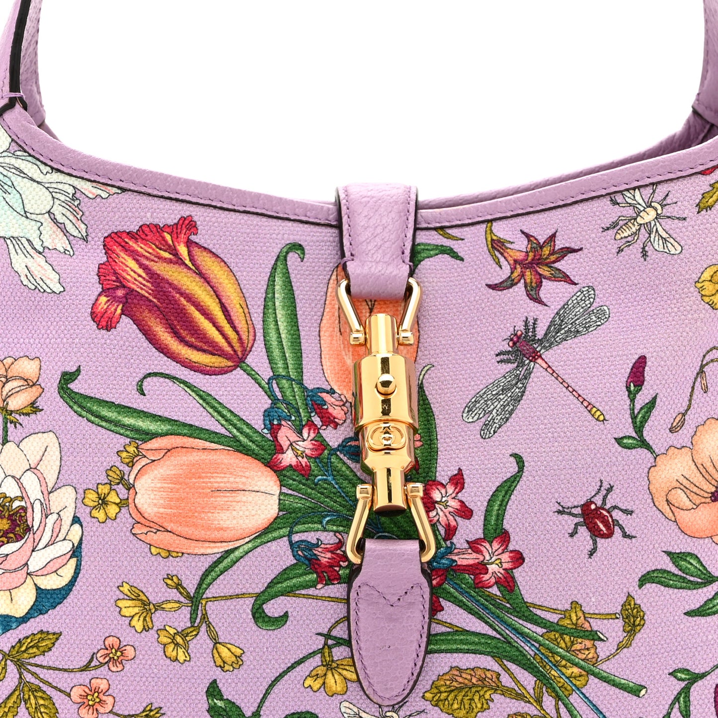 Canvas Flora Medium Jackie Hobo Lilac