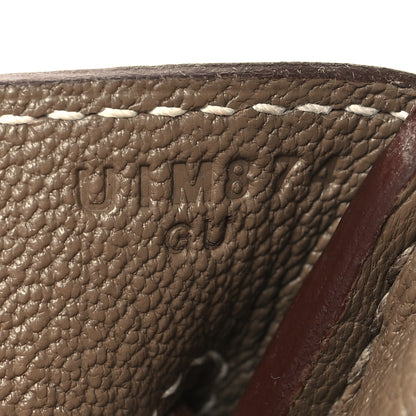 Hermes Togo Birkin 30 Etoupe 7 of 13