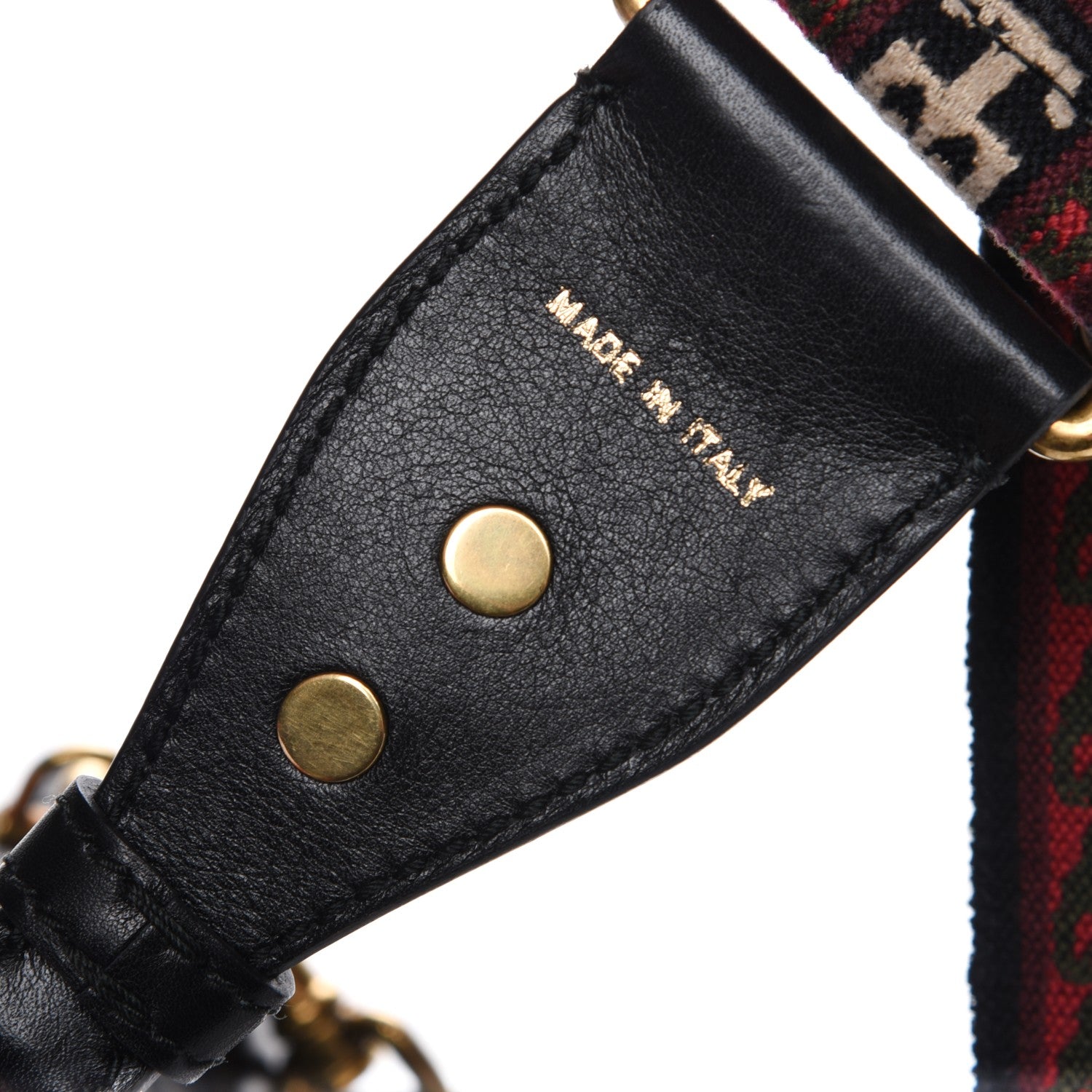 Christian Dior Lambskin Cannage Large Dioraddict Flap Bohemian Strap Black 9 of 23
