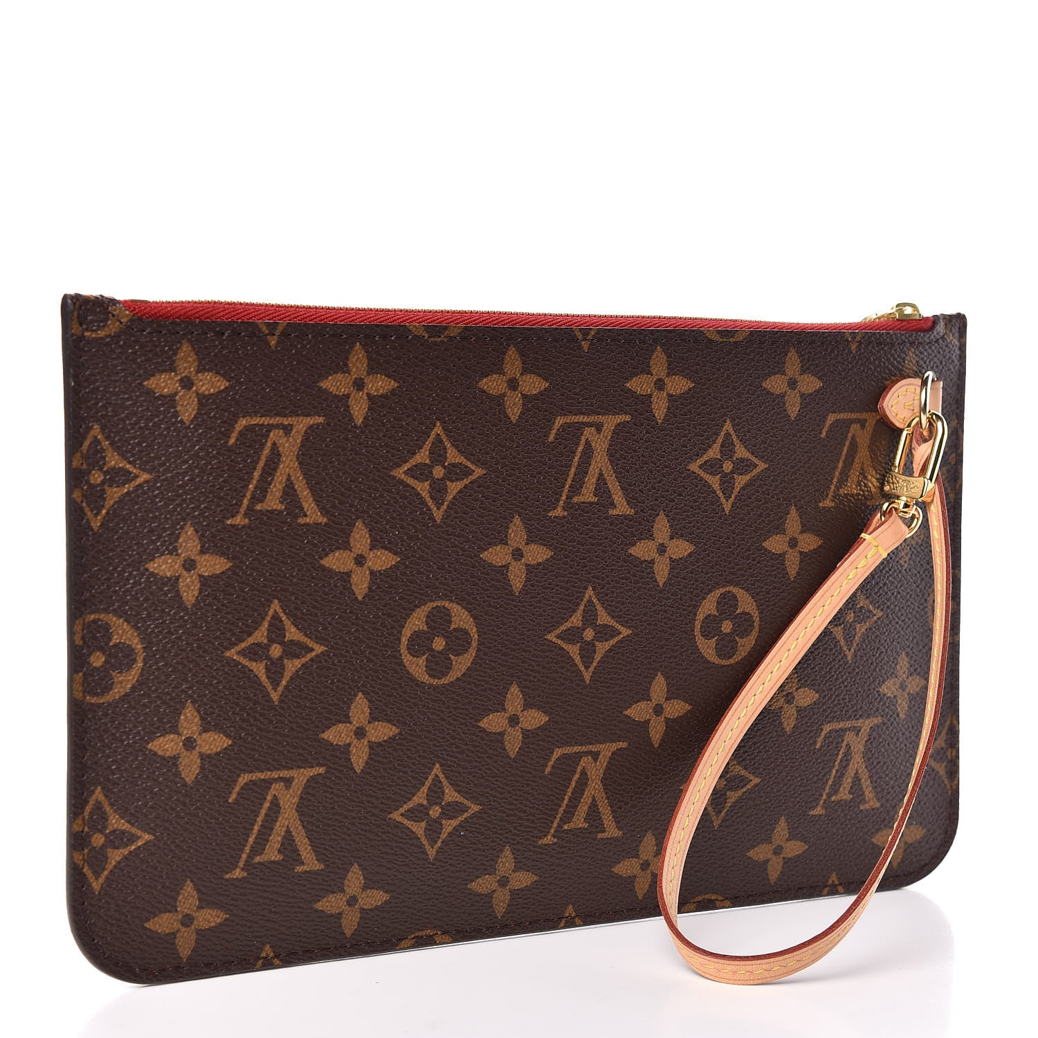 Louis Vuitton Monogram Neverfull MM GM Pochette Cherry 3 of 8
