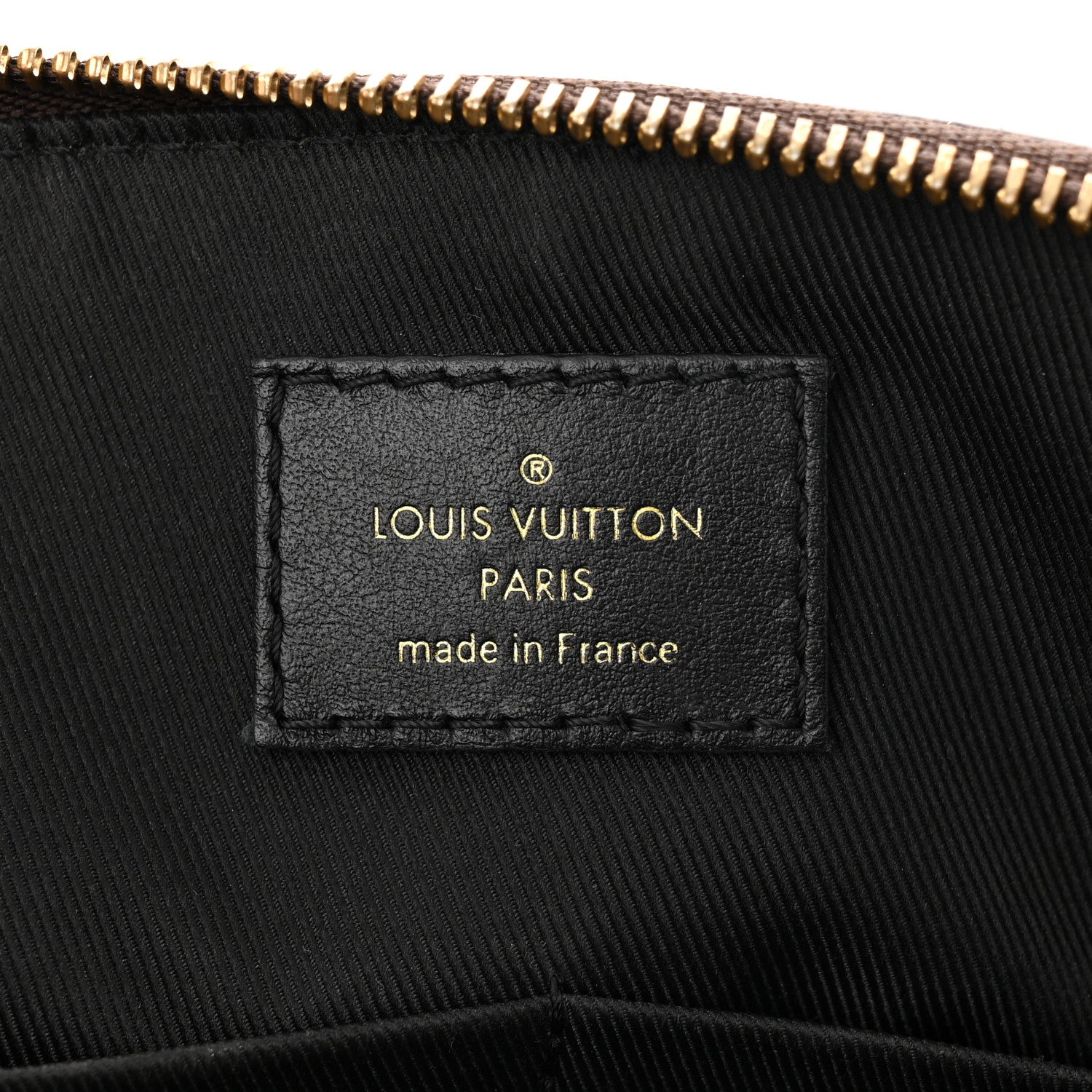 Louis Vuitton Damier Ebene Odeon Tote PM Black 6 of 10