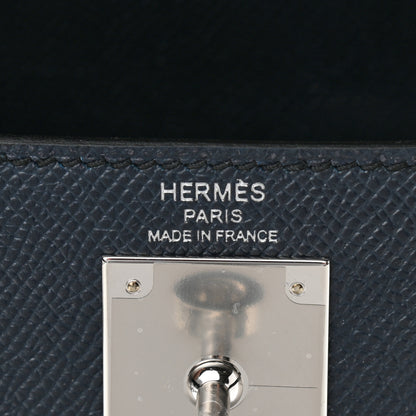 Hermes Epsom Kelly Sellier 28 Bleu Indigo 6 of 11