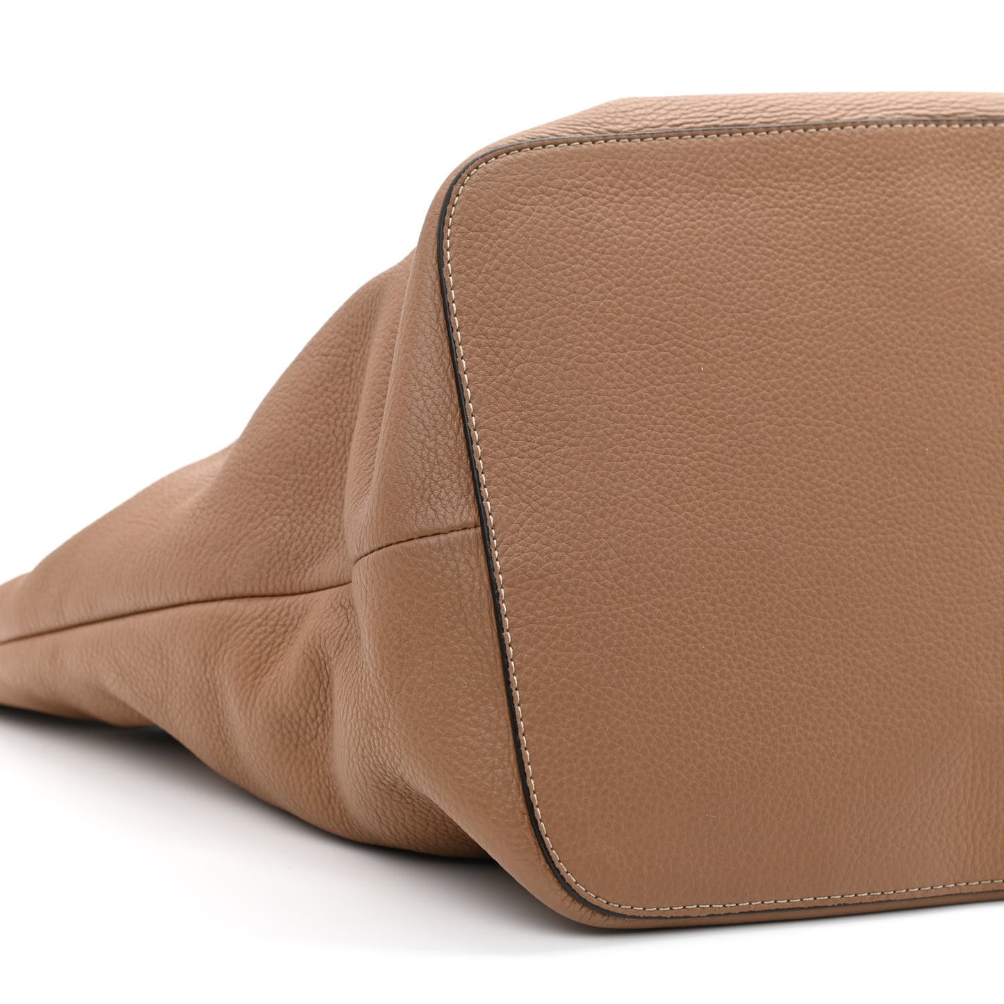 Calfskin Large New Marcie Tote Nut