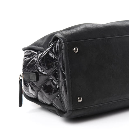 Chanel Iridescent Calfskin In The Mix Bowler Black 7 of 12
