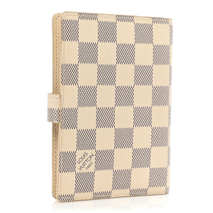 Louis Vuitton Damier Azur Small Ring Agenda Cover 3 of 9