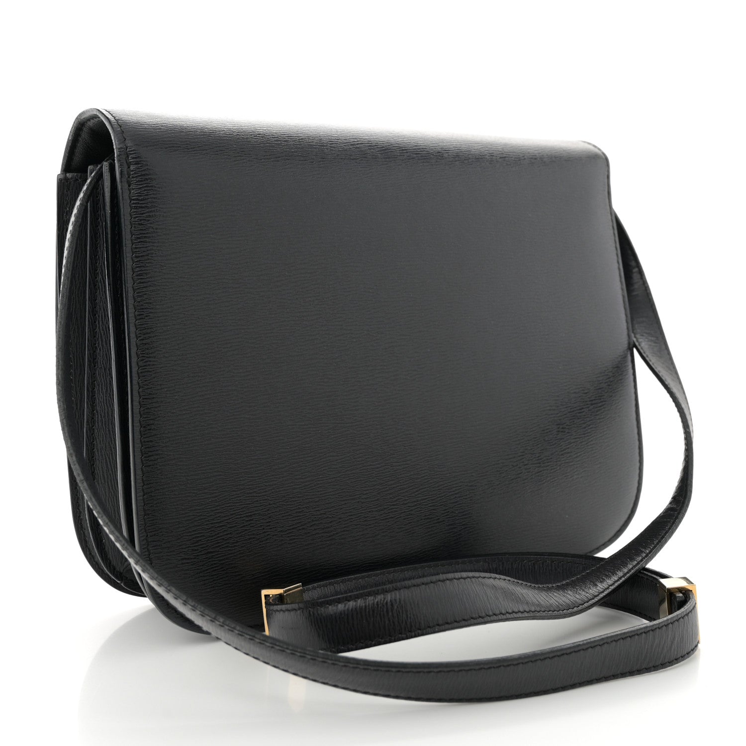 Celine Liege Calfskin Medium Classic Box Flap Bag Black 3 of 12