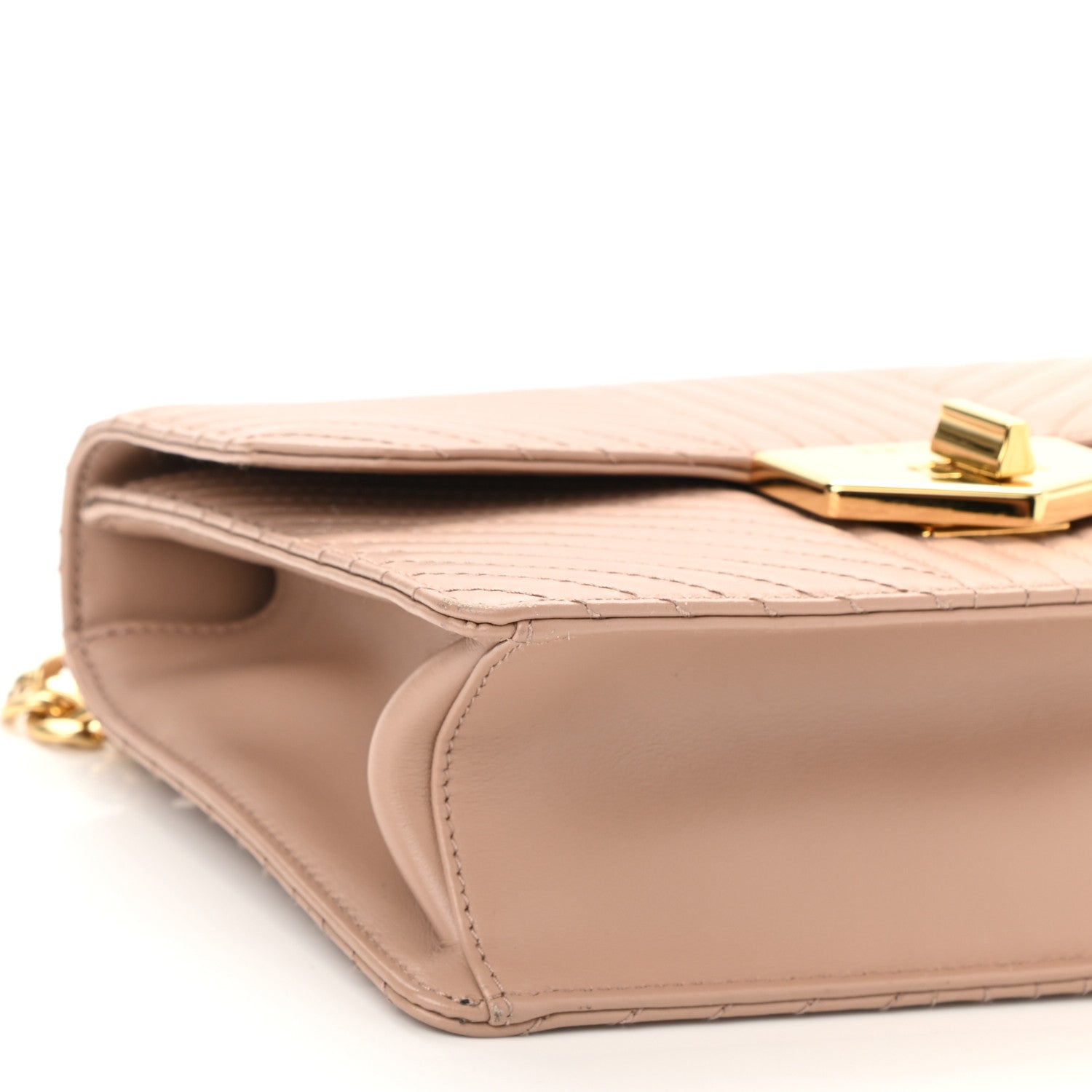 Prada Nappa Quilted Lock Shoulder Bag Cammeo 8 of 9