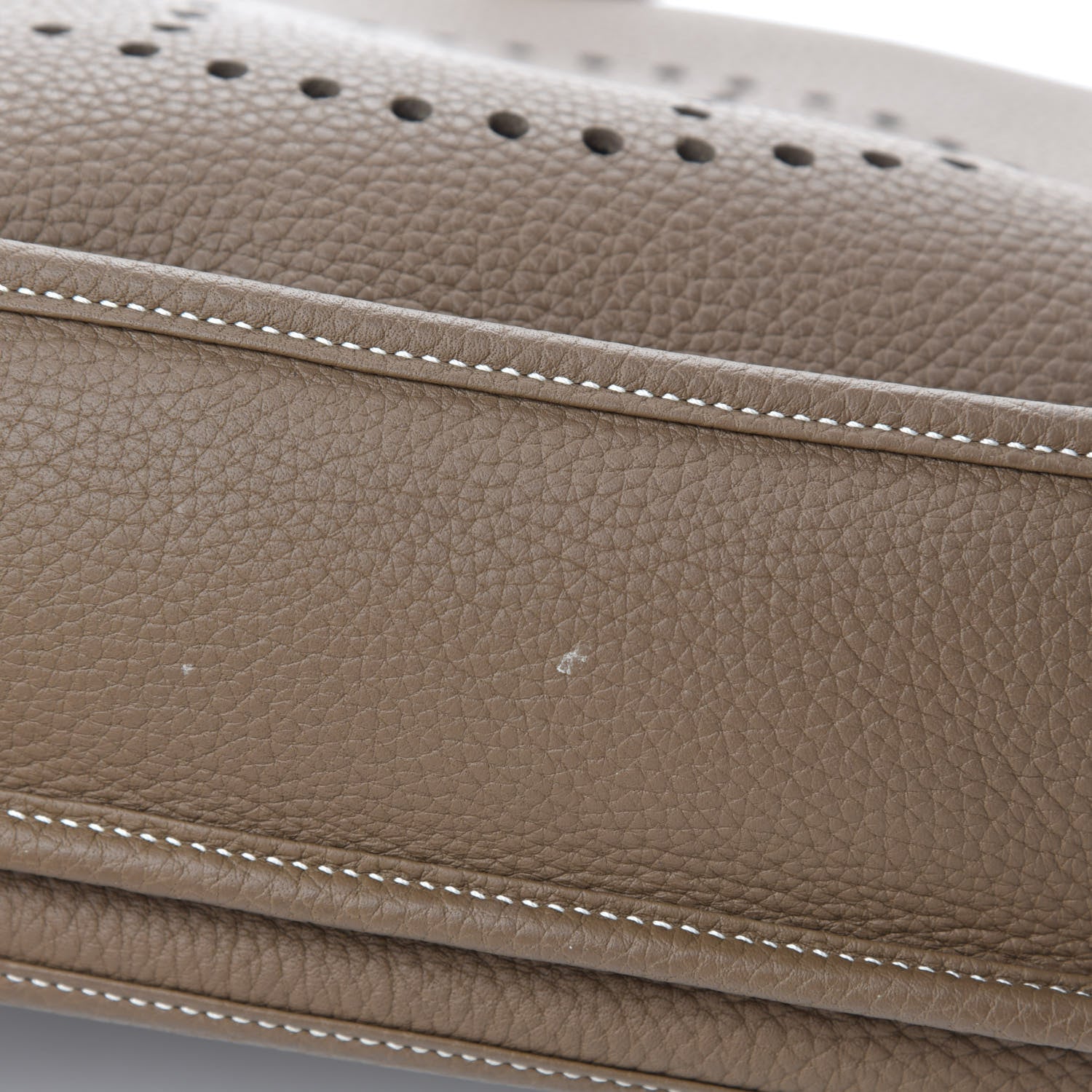 Hermes Taurillon Clemence Evelyne III PM Etoupe 8 of 12