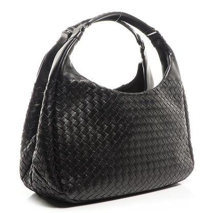 Bottega Veneta Nappa Intrecciato Medium Campana Hobo Black 3 of 8