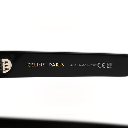 Celine Acetate Triomphe 01 Sunglasses CL 40194U Black 6 of 6