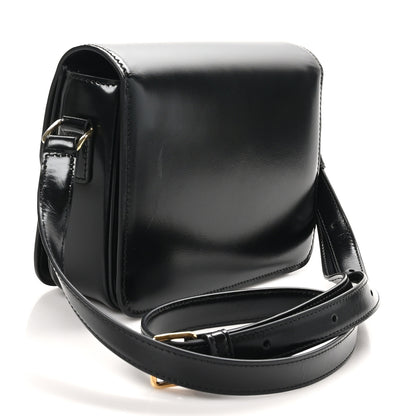 Celine Shiny Calfskin Teen Triomphe Black 2 of 10