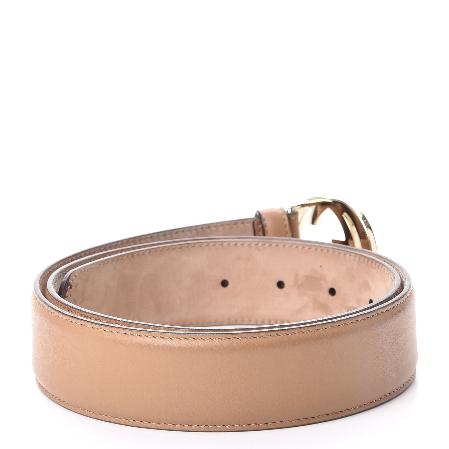Calfskin Interlocking G 37mm Belt 90 36 Camelia