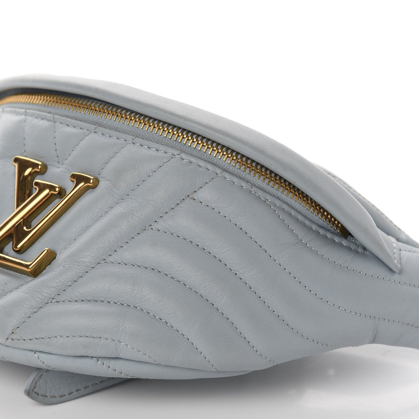 Calfskin New Wave Bumbag Porcelain Blue