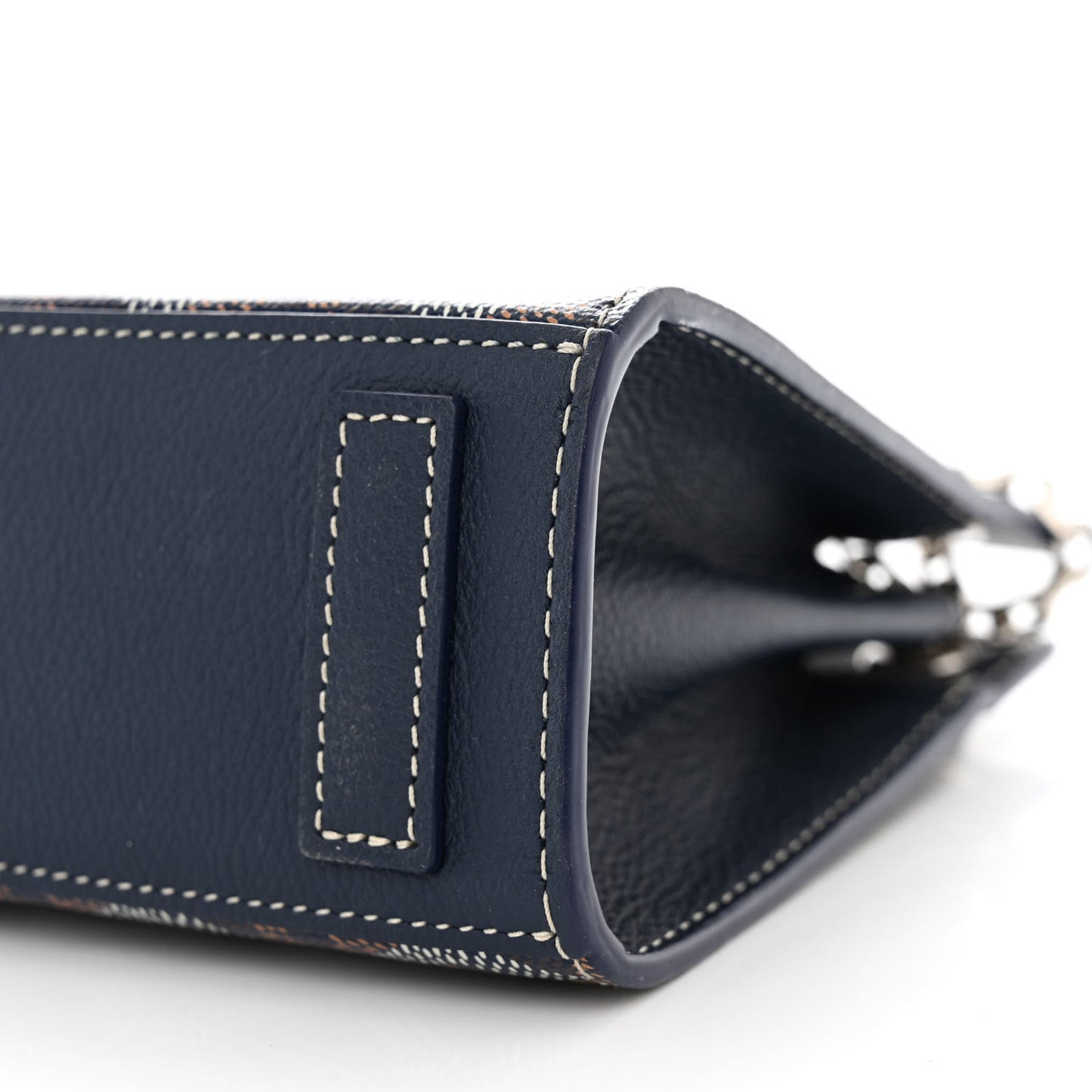 Goyardine Mini Rouette Structure Navy