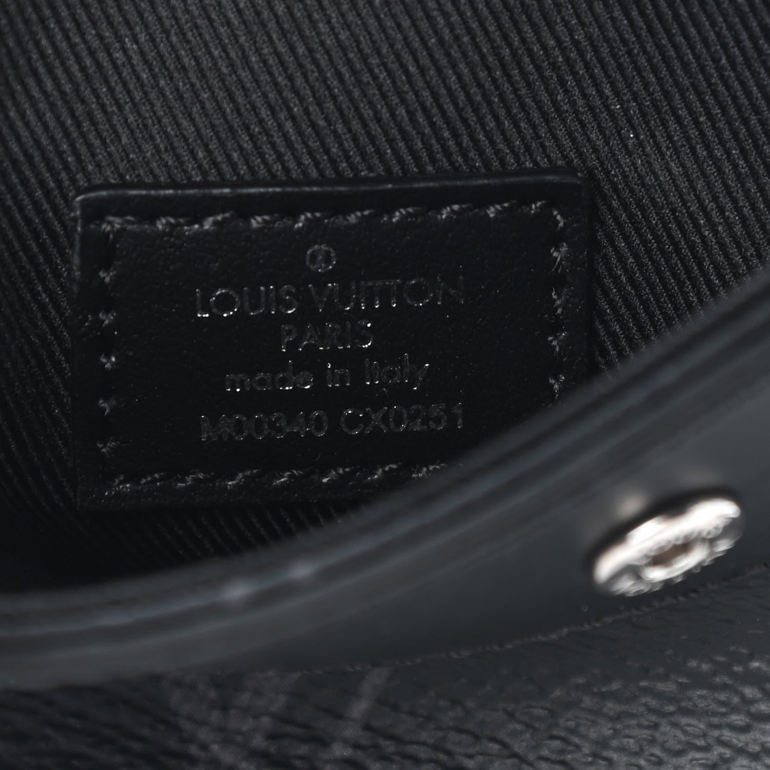 Louis Vuitton Monogram Eclipse Mini Steamer Pouch 6 of 8