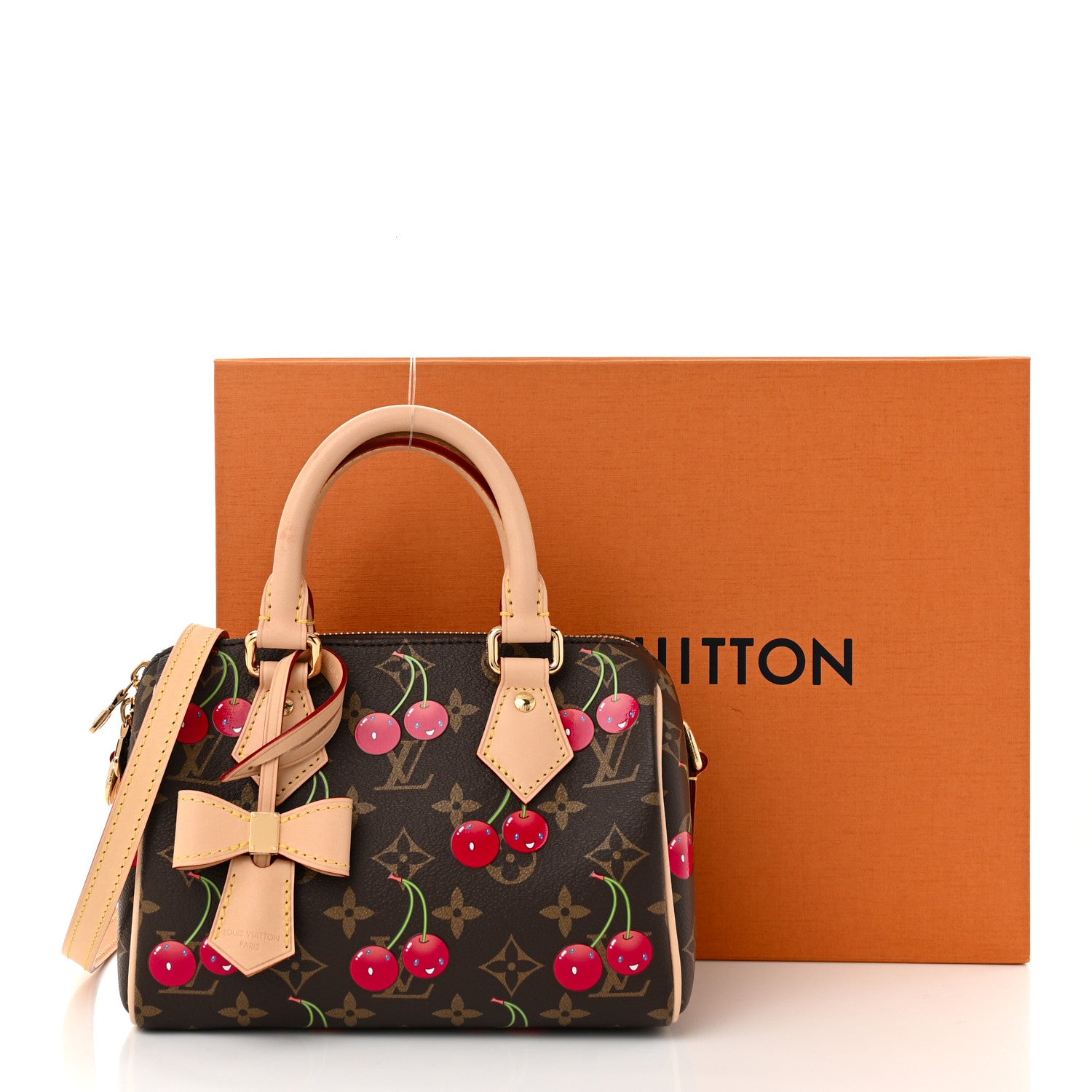 Louis Vuitton LV X TM Monogram Cerises Speedy Bandouliere 20 10 of 10