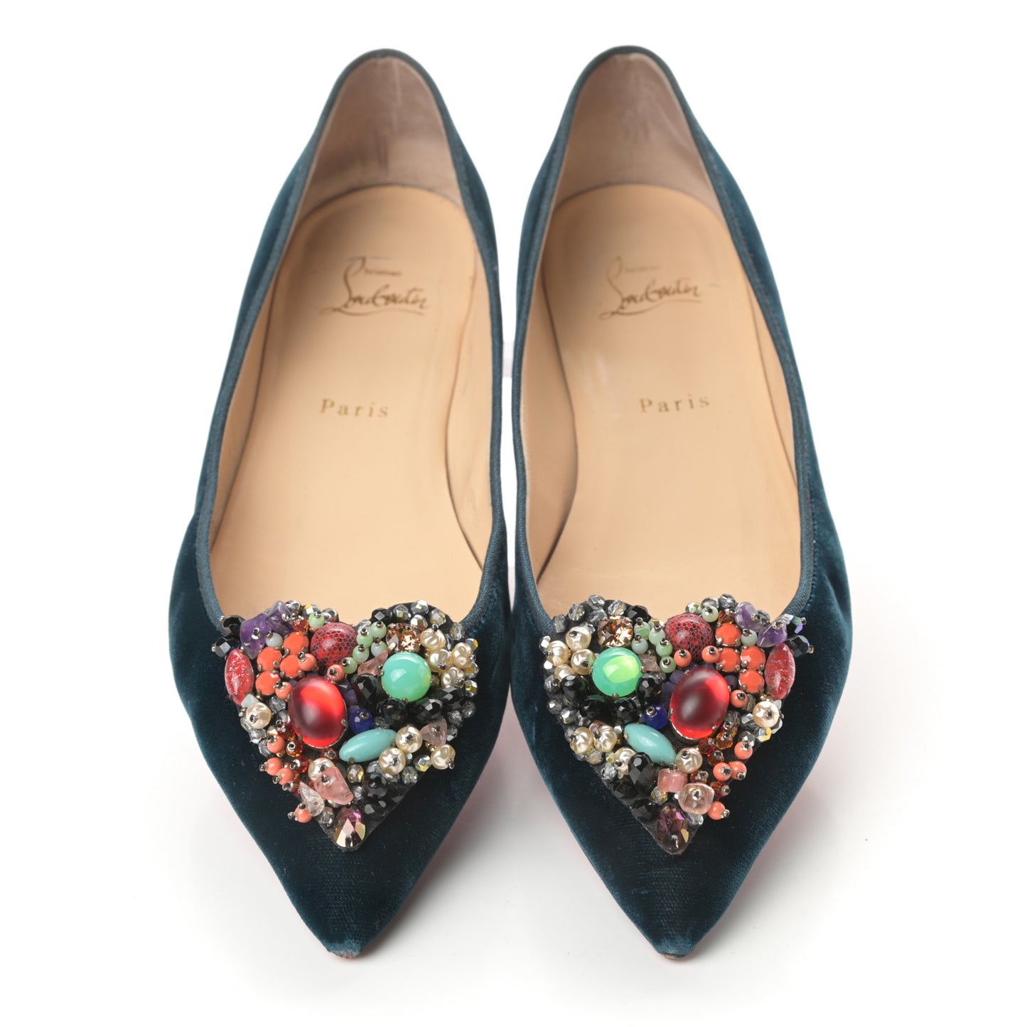 Velvet Diva Cora Flats 40 Lagune Multi