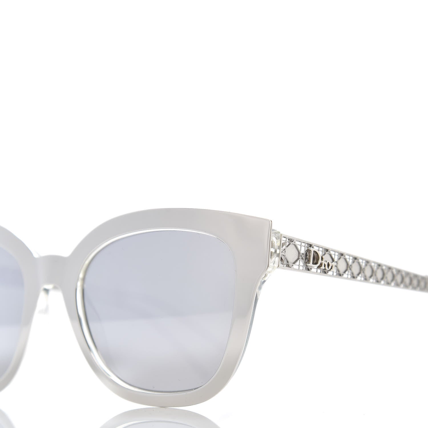 Christian Dior Metal Diorama 1 Sunglasses Silver 8 of 8