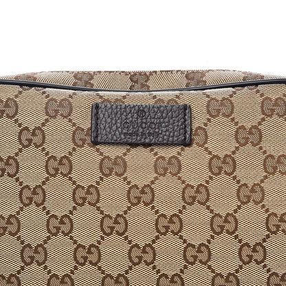 Gucci Monogram Belt Bag Dark Brown 10 of 10
