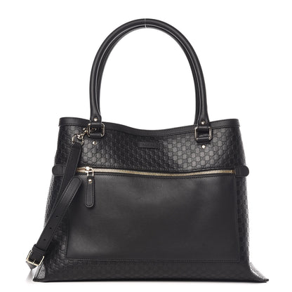 Gucci Soft Microguccissima Large Tote Black 1 of 13