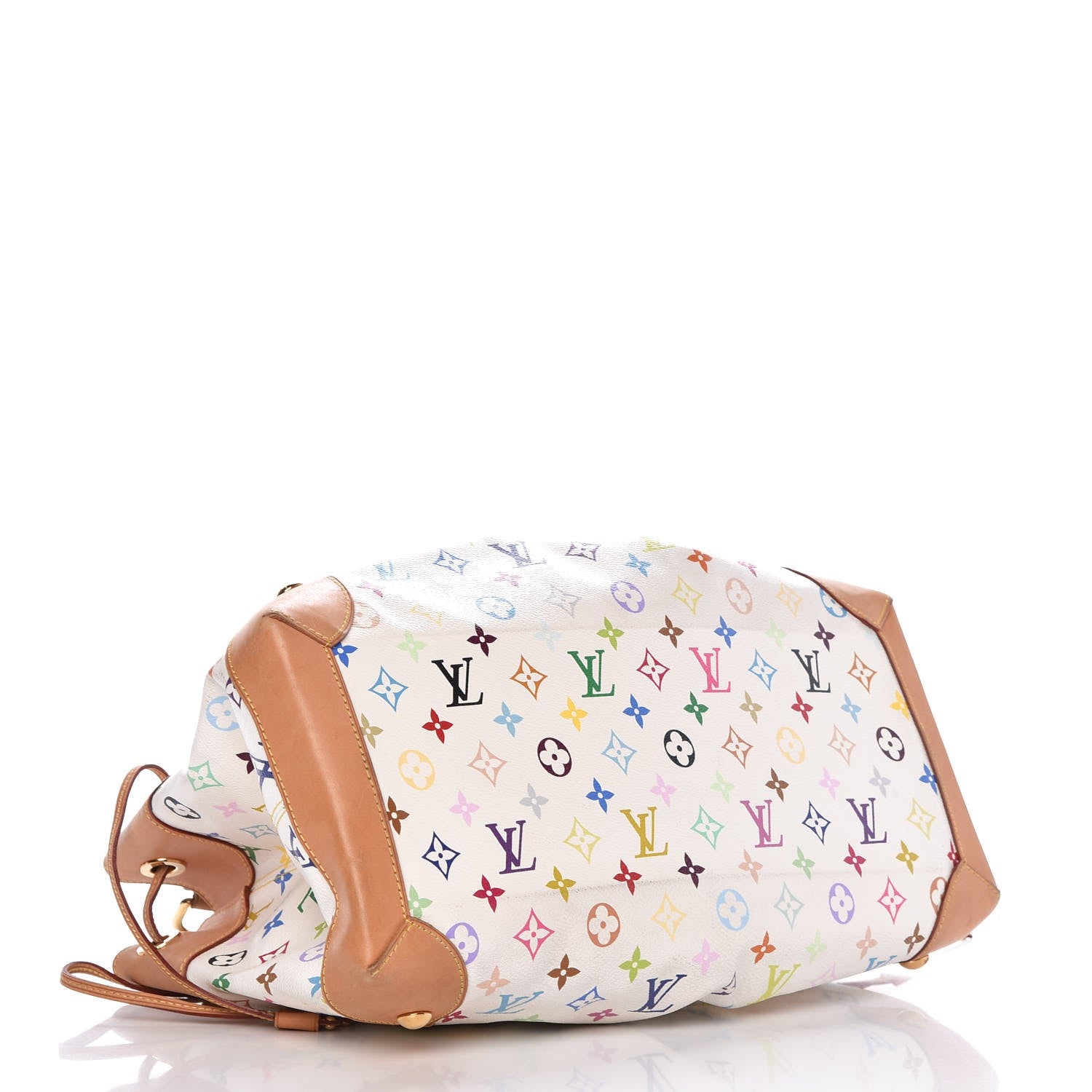 Louis Vuitton Monogram Multicolor Ursula White 4 of 14