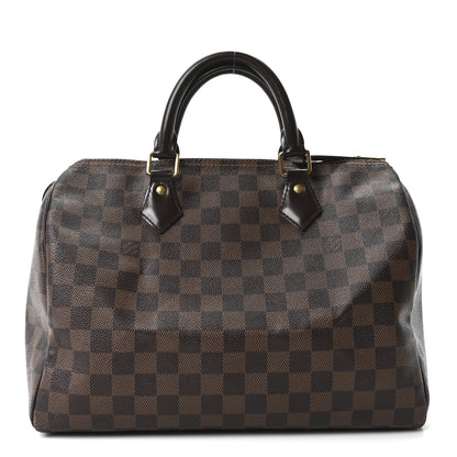 Louis Vuitton Damier Ebene Speedy 30 1 of 9